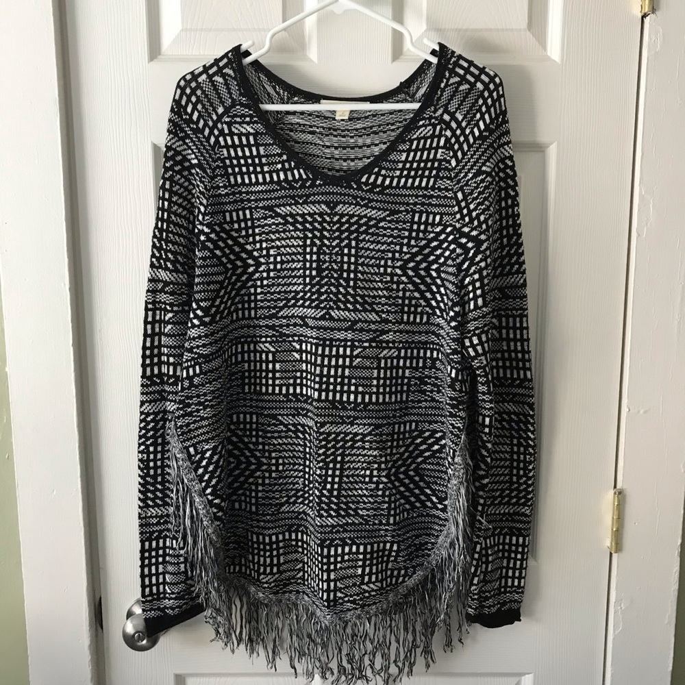 Black & White Sweater